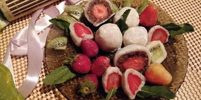 Рецепт японских пирожных моти