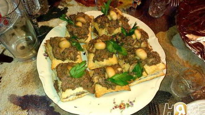 Рецепт закусочных пирожных