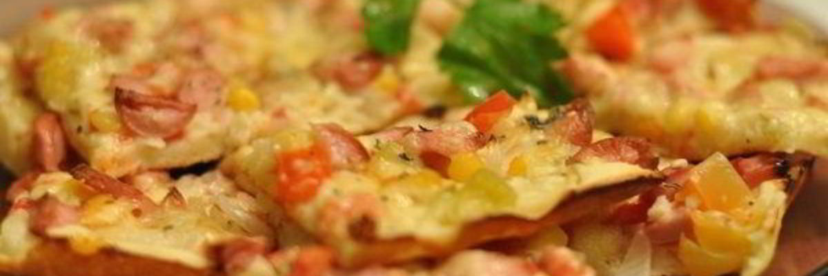 Рецепт Быстрой пиццы на кефире