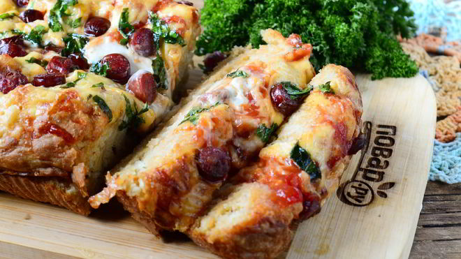 Рецепт Быстрой пиццы