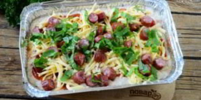 Рецепт быстрой пиццы