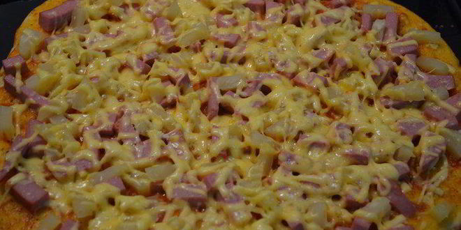 Рецепт гавайской пиццы