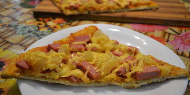 Рецепт гавайской пиццы