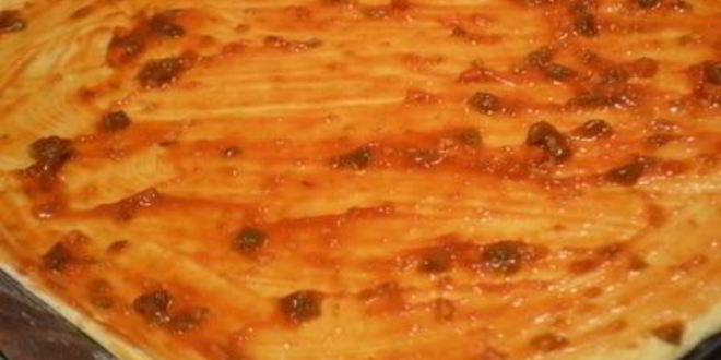 Рецепт итальянской пиццы с острыми куриными фрикадельками