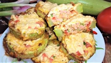 Рецепт Мини пицца из кабачков