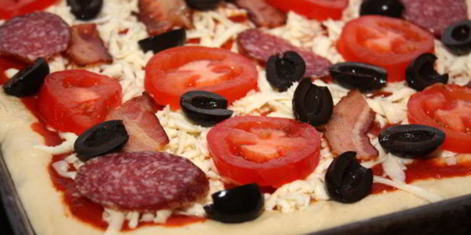 Рецепт мясной пиццы