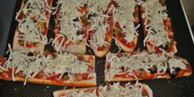 Рецепт пиццы-багета