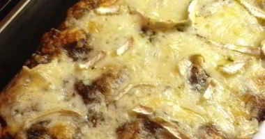 Рецепт Пиццы без дрожжей с фаршем