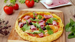 Рецепт Пиццы Фламбе