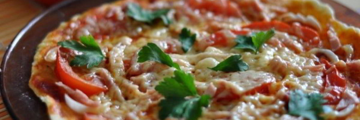 Рецепт Пиццы Минутка в микроволновой печи