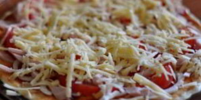 Рецепт пиццы минутка в микроволновой печи