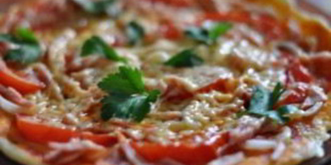 Рецепт пиццы минутка в микроволновой печи