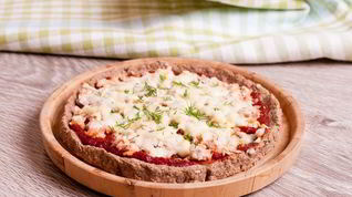 Рецепт Пиццы на основе хрустящих отрубей