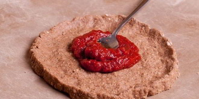 Рецепт пиццы на основе хрустящих отрубей