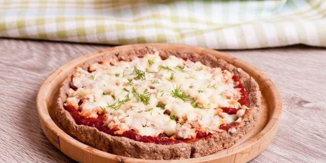 Рецепт пиццы на основе хрустящих отрубей