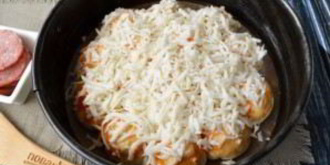 Рецепт пиццы на шариках из теста