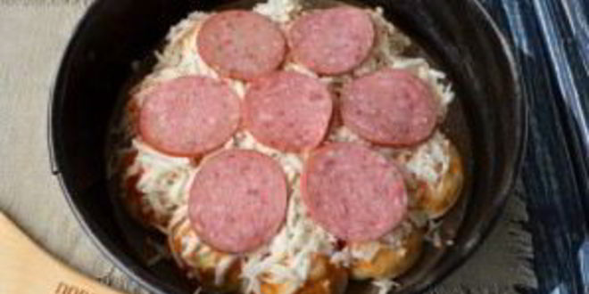 Рецепт пиццы на шариках из теста