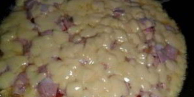 Рецепт пиццы на сковороде с сыром