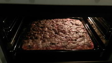 Рецепт Пиццы на тонкой основе с грибами и ветчиной