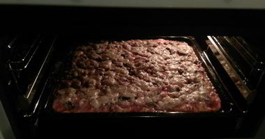 Рецепт Пиццы на тонкой основе с грибами и ветчиной