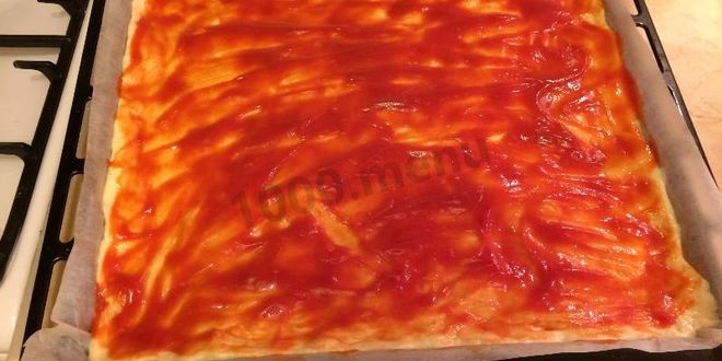 Рецепт пиццы русланы