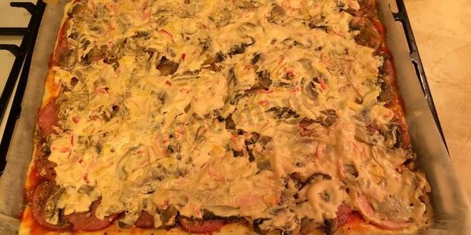 Рецепт пиццы русланы