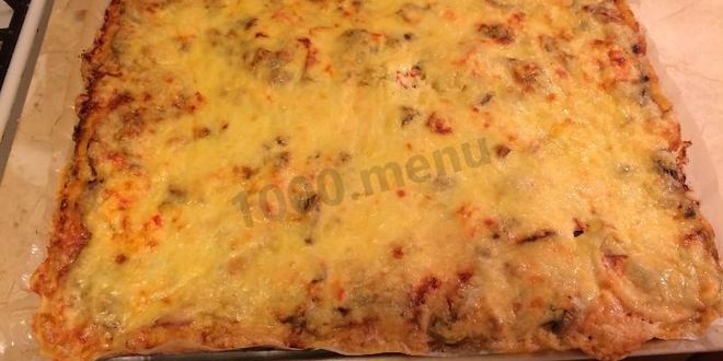 Рецепт пиццы русланы