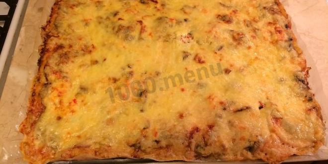 Рецепт пиццы русланы