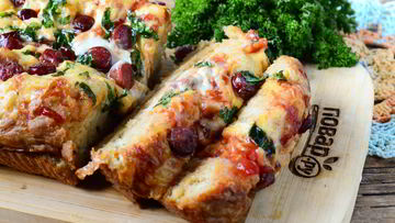 Рецепты пиццы с колбасой