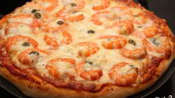 Рецепт Пиццы с креветками в мультиварке