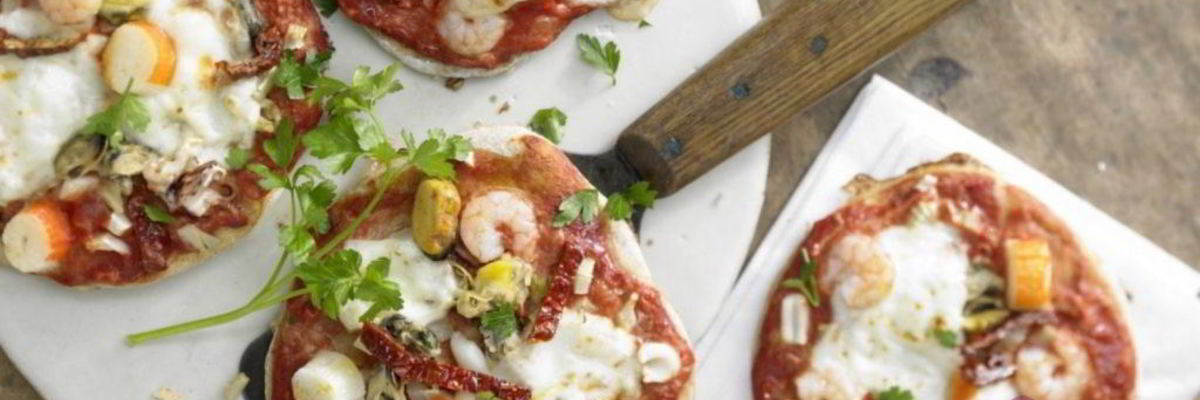 Рецепт Пиццы с морепродуктами