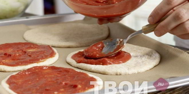 Рецепт пиццы с морепродуктами