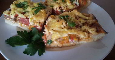 Рецепт Пиццы с шампиньонами