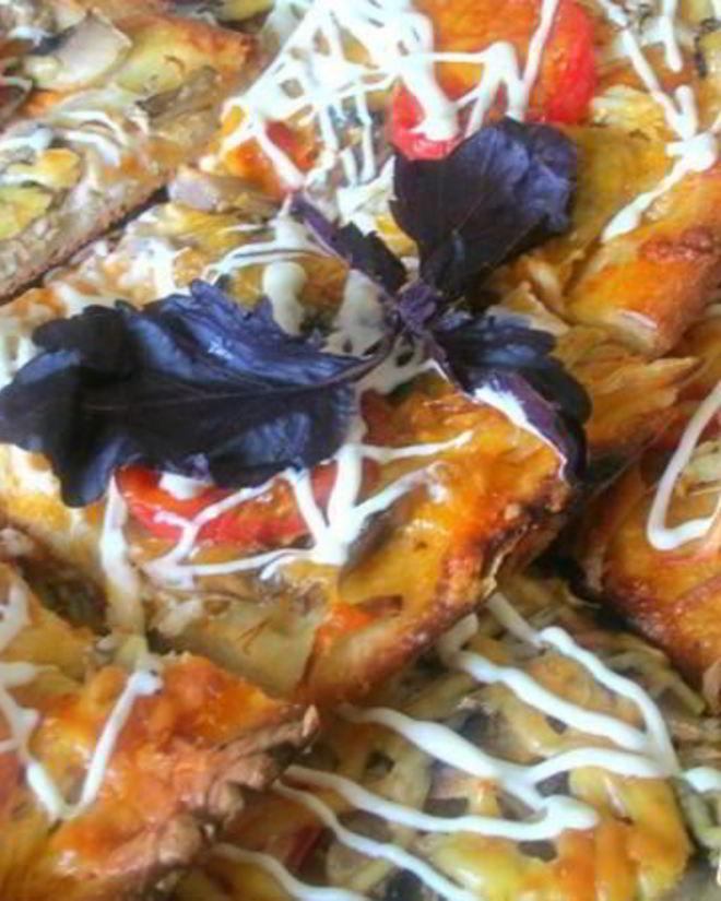 Рецепт пиццы цветочек