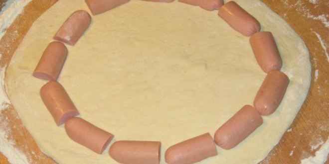 Рецепт пиццы цветочек