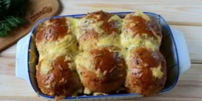 Рецепт пиццы в мягких булочках