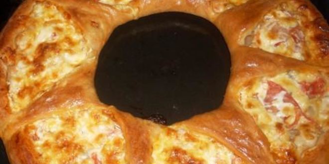 Рецепт пиццы-венка