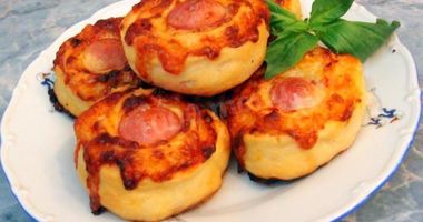 Рецепт Пиццы Вертушка с томатом