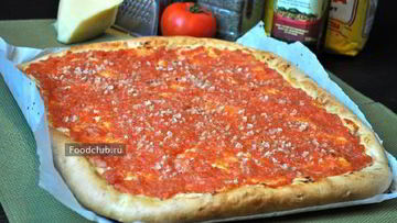 Рецепт Сфинчинь — сицилийской пиццы