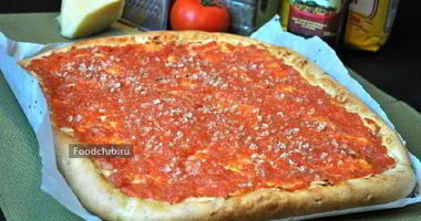 Рецепт Сфинчинь — сицилийской пиццы