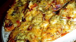 Рецепт Сырной пиццы