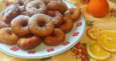 Рецепт Апельсиновых пончиков