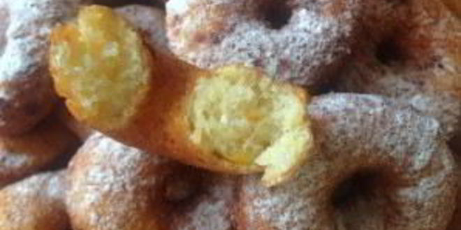 Рецепт апельсиновых пончиков