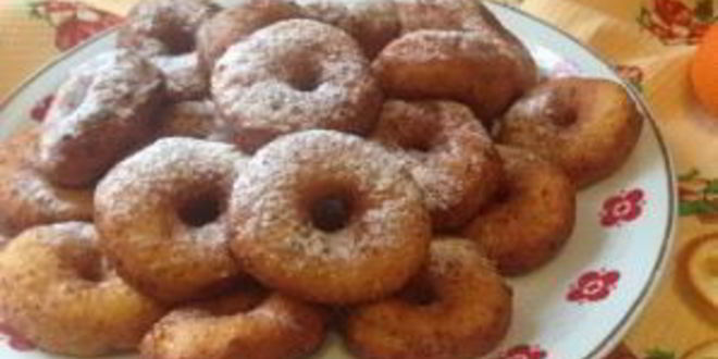 Рецепт апельсиновых пончиков
