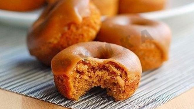 Рецепт имбирных пончиков в духовке с глазурью