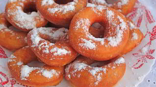 Рецепт Пончиков дрожжевых