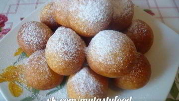 Рецепт Пончиков из творога в мультиварке
