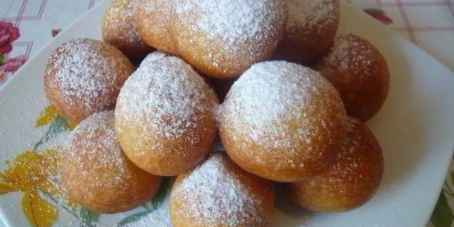 Рецепт Пончиков из творога в мультиварке