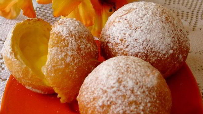 Рецепт пончиков с начинкой