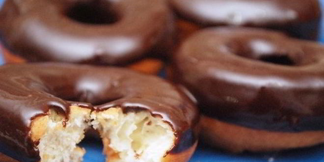 Рецепт Пончиков с шоколадом